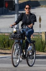 LAUREN SILVERMAN and TERRI SEYMOUR Out on a Bike Ride in Malibu 01/09/2022