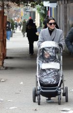 LEA MICHELE and Zandy Reich Out with Their Baby in New York 01/23/2022