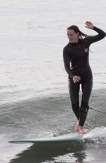 LEIGHTON MEESTER Out for a Surf Session in Malibu 01/13/2022