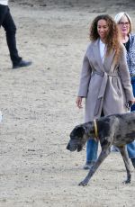 LEONA LEWIS at a Dog Park in Los Angeles 01/10/2022