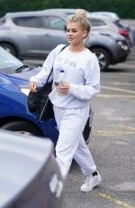 LIBERTY POOLE Leaves Dancing on Ice Training Session in London 01/05/2022