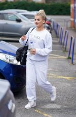 LIBERTY POOLE Leaves Dancing on Ice Training Session in London 01/05/2022