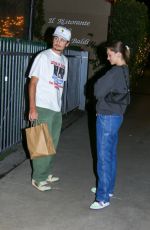 LILY EASTON Leaves Giorgio Baldi in Santa Monica 01/16/2022