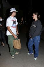 LILY EASTON Leaves Giorgio Baldi in Santa Monica 01/16/2022
