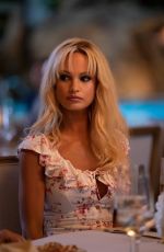 LILY JAMES as Pamela Anderson - Pam & Tommy Promos