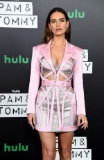 LILY JAMES at Pam & Tommy Press Day in Los Angeles 01/24/2022