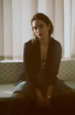 LILY JAMES for Net-a-porter, January 2022
