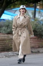 LILY JAMES Out and About in Los Angeles 01/12/2022