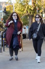 LILY KERSHAW at Maru Coffee in Los Angeles 01/23/2022