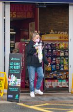 LISA ARMSTRONG at a Gas Station in London 01/04/2022