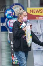 LISA ARMSTRONG at a Gas Station in London 01/04/2022