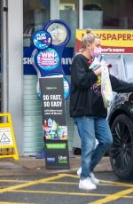 LISA ARMSTRONG at a Gas Station in London 01/04/2022