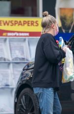 LISA ARMSTRONG at a Gas Station in London 01/04/2022