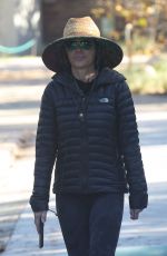 LISA RINNA Out at a Park in Beverly Hills 01/02/2022