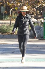 LISA RINNA Out at a Park in Beverly Hills 01/02/2022