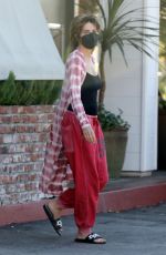 LISA RINNA Out for Lunch in Bel Air 01/232/2022