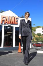 LIVIA PILLMANN at Fame News Studio on Sunset Blvd in Hollywood 01/20/2022