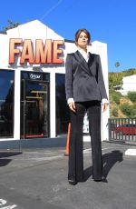 LIVIA PILLMANN at Fame News Studio on Sunset Blvd in Hollywood 01/20/2022