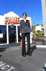 LIVIA PILLMANN at Fame News Studio on Sunset Blvd in Hollywood 01/20/2022