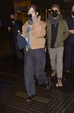 LIZZY CAPLAN Night Out in New York 01/27/2022