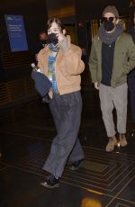 LIZZY CAPLAN Night Out in New York 01/27/2022