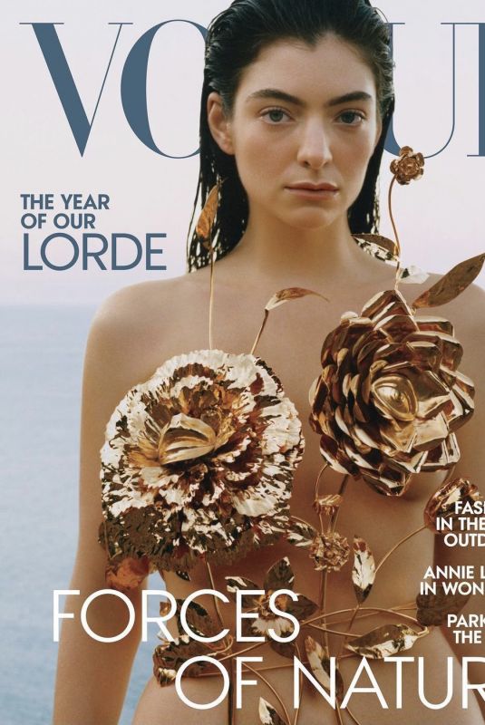 LORDE in Vogue Magazine, October 2021