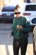 LORI HARVEY Arrives at Forma Pilates in West Hollywood 01/11/2022 