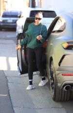 LORI HARVEY Arrives at Forma Pilates in West Hollywood 01/11/2022 