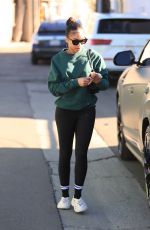 LORI HARVEY Arrives at Forma Pilates in West Hollywood 01/11/2022 