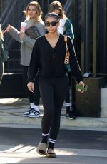 LORI HARVEY Arrives at Pilates Class in West Hollywood 01/09/2022