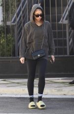 LORI HARVEY Leaves Pilates Class in West Hollywood 01/06/2022