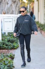 LORI HARVEY Out Shopping on Melrose Place in West Hollywood 01/06/2022