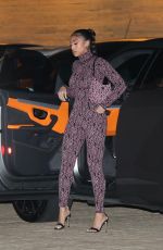 LORI HARVEY Out to Her Early 25th Birthday Celebration Dinner at Nobu in Malibu 01/11/2022