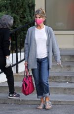 LORI LOGHLIN Leaves a Nail Salon in Beverly Hills 01/19/2022