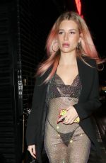LOTTIE MOSS Arrives at Betsy-Blue English