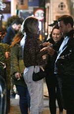 LOTTIE MOSS  Night Out with Friends in London 01/14/2022