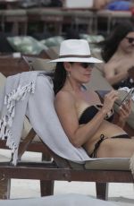 LUANN DE LESSEPS in Bikini at a Beach in Tulum 01/02/2022