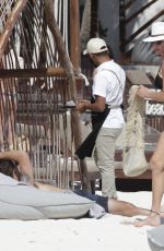 LUANN DE LESSEPS in Bikini at a Beach in Tulum 01/02/2022
