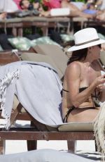 LUANN DE LESSEPS in Bikini at a Beach in Tulum 01/02/2022