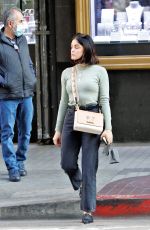 LUCY HALE at a Jewelry Store in Los Angeles 01/19/2022
