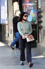 LUCY HALE at a Jewelry Store in Los Angeles 01/19/2022