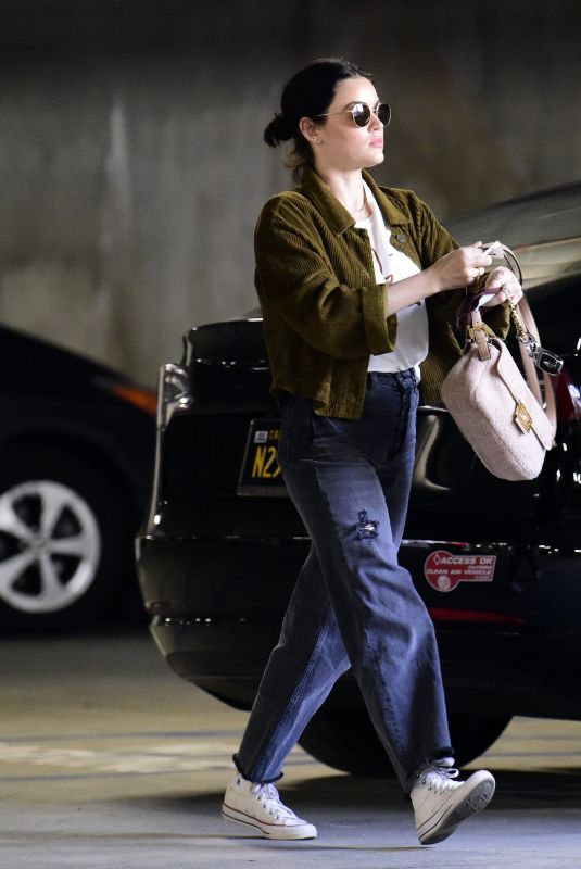 LUCY HALE at LACMA Museum in Los Angeles 01/30/2022