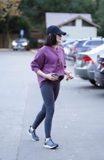 LUCY HALE Out and About in Los Angeles 01/06/2022