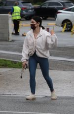 LUCY HALE Out for Coffee at Alfred in Los Angeles 01/15/2022