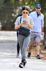 LUCY HALE Out Hikinig at Fryman Canyon in Los Angeles 01/18/2022