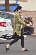 LUCY HALE Out Shopping in Los Angeles 01/29/2022