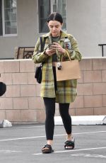LUCY HALE Out Shopping in Los Angeles 01/29/2022