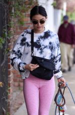 LUCY HALE Out with Her Dogs in Los Angeles 01/12/2022