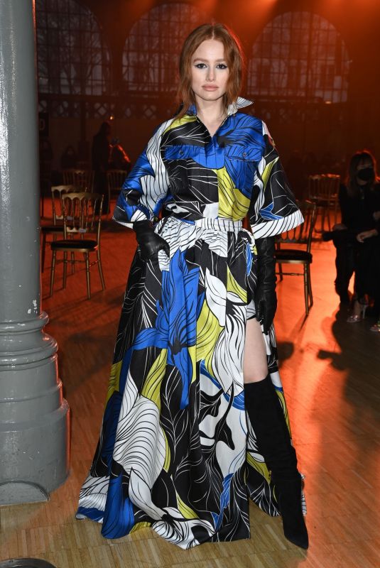 MADELAINE PETSCH at Ellie Saab Fashion Show in Paris 01/26/2022