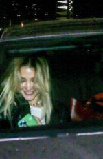 MADELYN CLINE and Zack Bia at Nice Guy in West Hollywood 01/08/2022